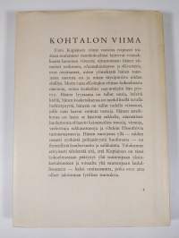 Kohtalon viima : runoja