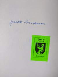 Runon ja rajan tiellä : runoja (signeerattu)