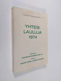 Yhteislauluja 1974