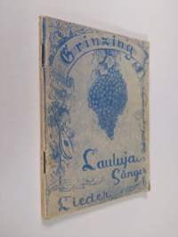 Grinzing : lauluja