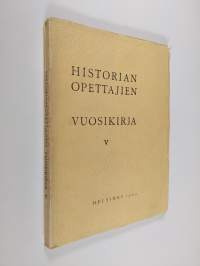 Historianopettajien vuosikirja 5