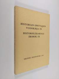 Historianopettajien vuosikirja 9