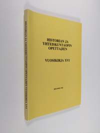 Historian ja yhteiskuntaopin opettajien vuosikirja 16