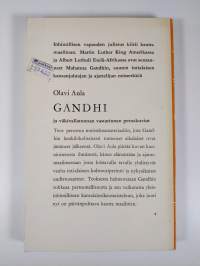 Gandhi ja väkivallattoman vastarinnan peruskuviot