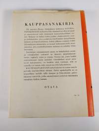 Suomalais-ruotsalais-englantilais-saksalais-ranskalainen kauppasanakirja : 23476 suomalaista ja vieraskielistä hakusanaa sekä lyhennysten luettelo