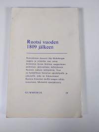 Ruotsi vuoden 1809 jälkeen