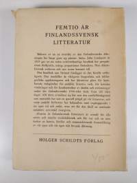 Femtio år finlandssvensk litteratur