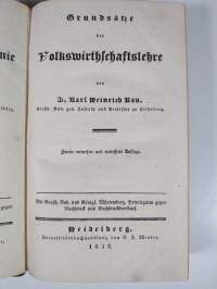 Lehrbuch der politischen Oekonomie 1-3 : Grundsätze der Volkswirthschaftslehre ; Grundsätze der Volkswirthschaftspflege ; Grundsätze der Finanzwissenschaft 1 &amp; 2