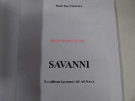 Savanni - runomatkoja Itä-Afrikkaan - runoa ja kuvaa
