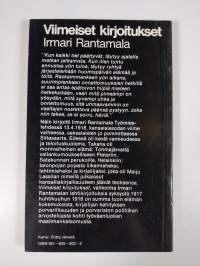 Viimeiset kirjoitukset