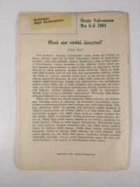 Herää valvomaan 5-6/1964