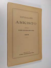 Historiallinen arkisto XXXVIII