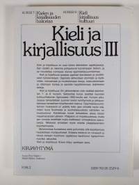 Kieli ja kirjallisuus 3 : Kurssit 7-8