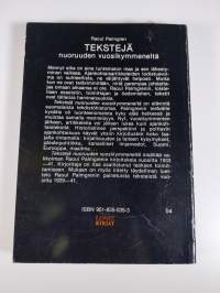 Tekstejä nuoruuden vuosikymmeneltä