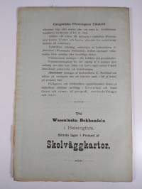 Geografiska föreningens tidskrift 1892 : fjerde årgången N:o 6