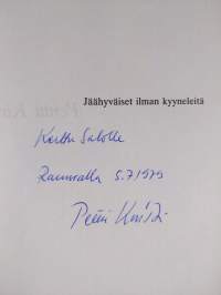 Jäähyväiset ilman kyyneleitä : jännitysromaani (signeerattu)