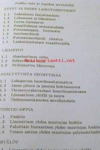 Lukion  matematiikka :Suppeampi kurssi 1