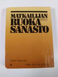 Matkailijan ruokasanasto : taskusanakirja