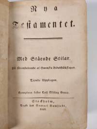 Nya Testamentet med stående stilar