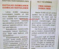 Berlitz   ruotsalais-suomalainen taskusanakirja