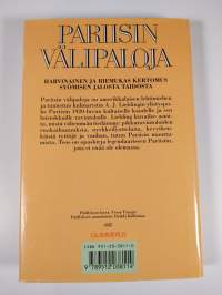 Pariisin välipaloja : Kaupunki makuelämyksinä