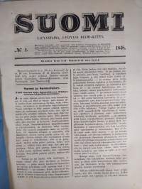 Suomi (sanomalehti) vuosikerta 1848