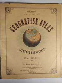 Geografisk atlas för allmänna läroverken : Roths skolatlas nr 1