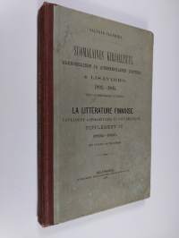 Suomalainen kirjallisuus : 1892-1895 : aakkosellinen ja aineenmukainen ynnä suomentajain luettelo 4. lisävihko
