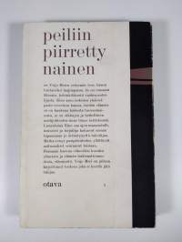 Peiliin piirretty nainen