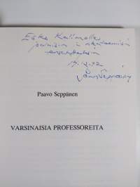 Varsinaisia professoreita