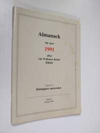 Almanack för året 1991 efter vår Frälsares Kristi födelse