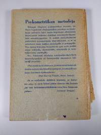 Psykometriikan metodeja 1 : Tilastolliset peruskäsitteet