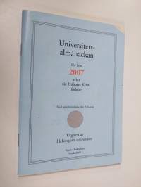 Universitets almanackan för året 2007 efter vår Frälsares Kristi födelse