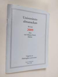 Universitets almanackan för året 2009 efter vår Frälsares Kristi födelse