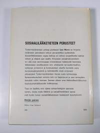 Sosiaalilääketieteen perusteet sairaanhoitajille, sosiaalihenkilöstölle ja lääkäreille