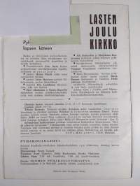 Pyhäkoululehti 11/1964