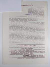 Pyhäkoululehti 7/1957