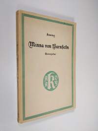 Minna von Barnhelm : 5-näyt. huvinäytelmä