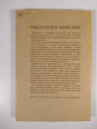 Paracelsus Baselissa : 5-näytöksinen historiallinen näytelmä