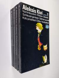 Teokset 1-4 : Nummisuutarit ; Kihlaus ; Olviretki Schleusingenissä ;  Selman juonet ; Koto ja kahleet ; Eriika ; Vuoripeikot ; Kullervo ; Karkurit ; Canzio ; Yö j...