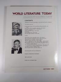 World Literature Today - autumn 1984 : a literary quarterly of the University of Oklahoma