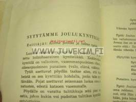 Joulujuhlan ohjelmistoa