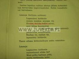 Joulujuhlan ohjelmistoa