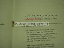 Joulujuhlan ohjelmistoa
