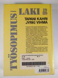 Työsopimuslaki 1989