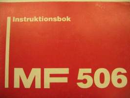 Massey Ferguson 506 Skördetröska instruktionsbok