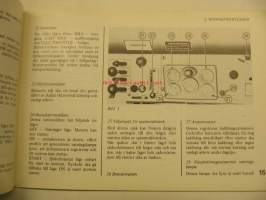 Massey Ferguson 520 525 620 624 Skördetröska instruktionsbok