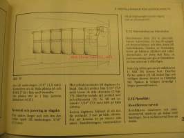 Massey Ferguson 520 525 620 624 Skördetröska instruktionsbok