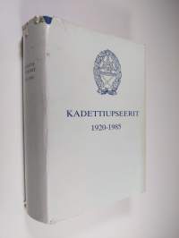 Kadettiupseerit 1920-1985