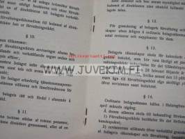 Bolagsordning för Emissionsaktiebolaget 1919